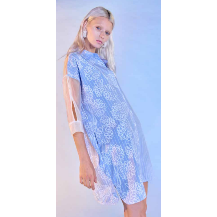 Vestido perlas