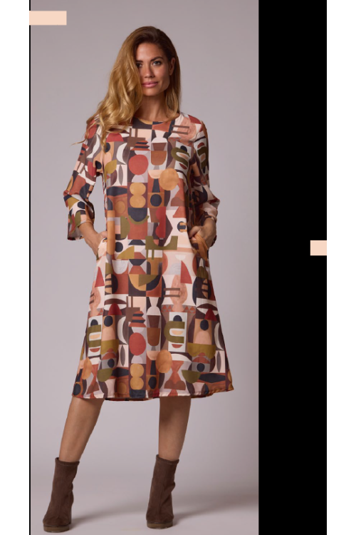 Vestido corto stmp.