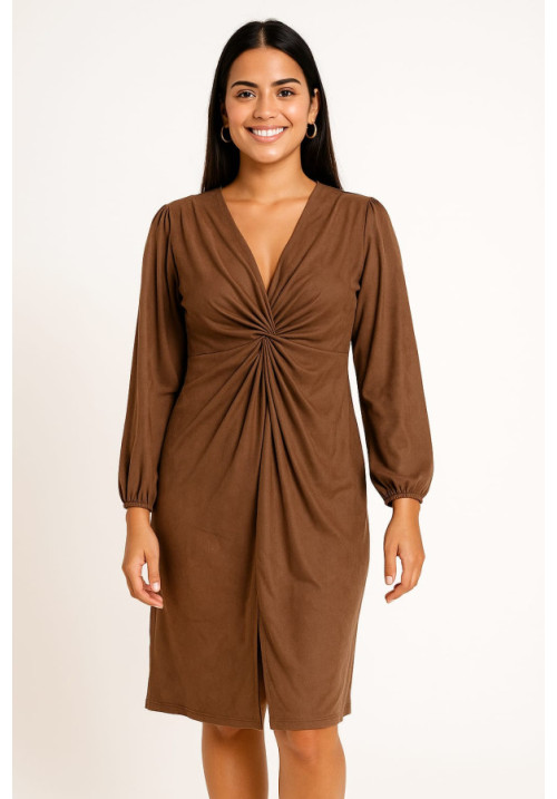 Vestido detalle nudo