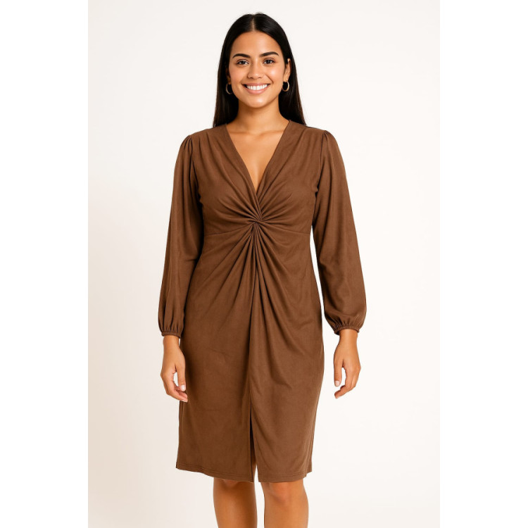 Vestido detalle nudo