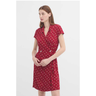 Vestido cruzado