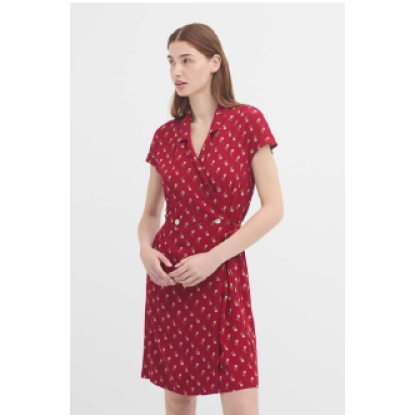Vestido cruzado