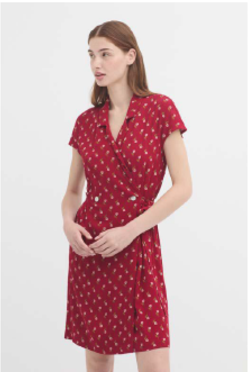 Vestido cruzado