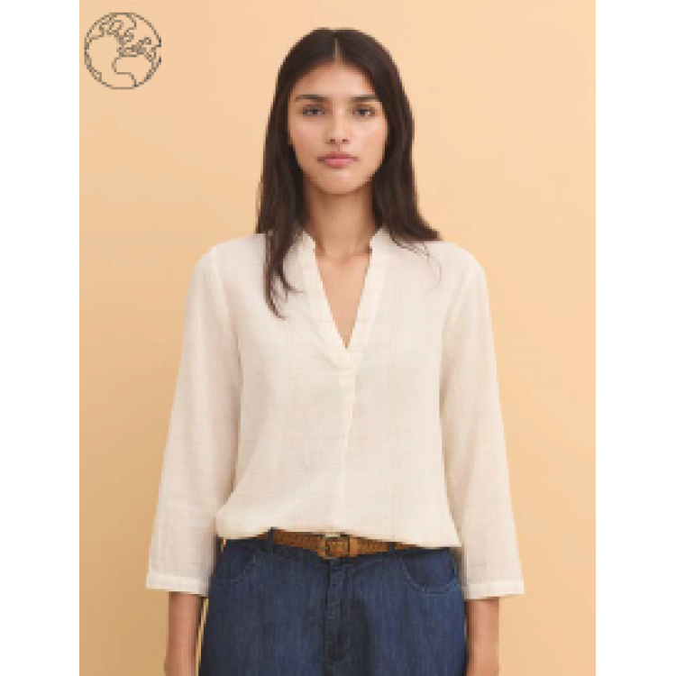 Blusa jacquard